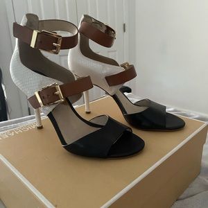 Michael Michael Kors Adriana Ankle Strap heel